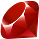 プログラミング言語Rubyのロゴマーク